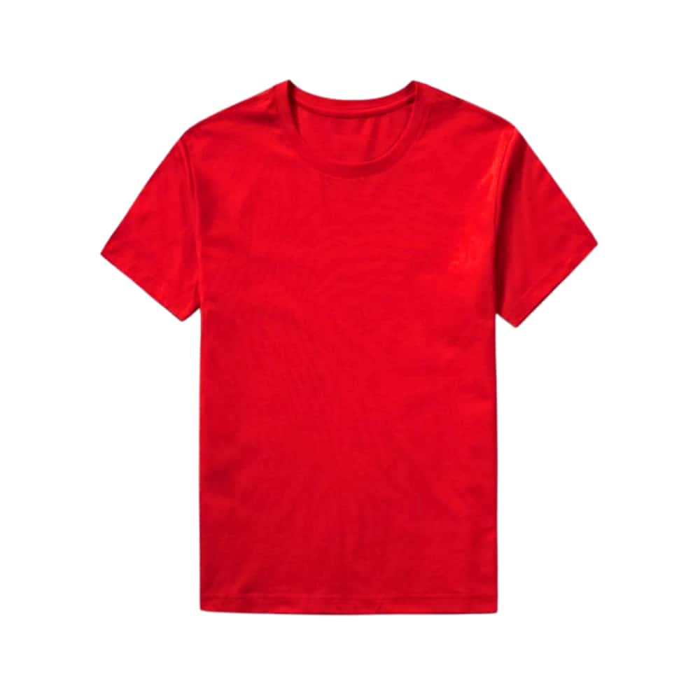 Camiseta de cuello redondo color rojo para hombre Torbex (Talla M) - Miniatura 1