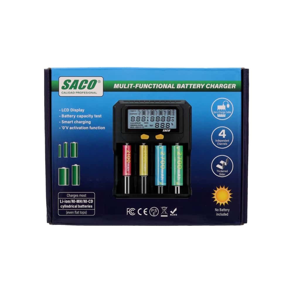 Cargador de baterías multifuncional Saco FR-34159 - Miniatura 3