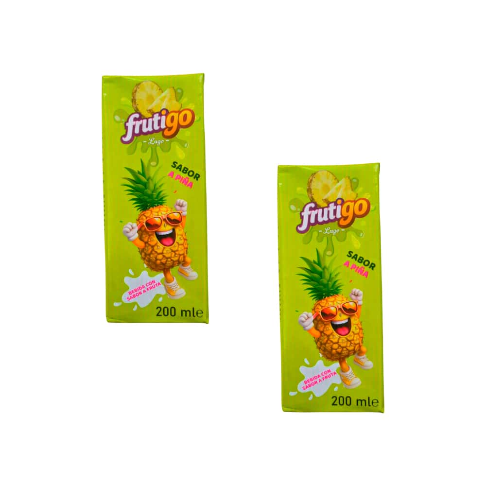 Jugo sabor a piña Frutigo (2 X 200 ml / 6.76 floz) - Miniatura 1