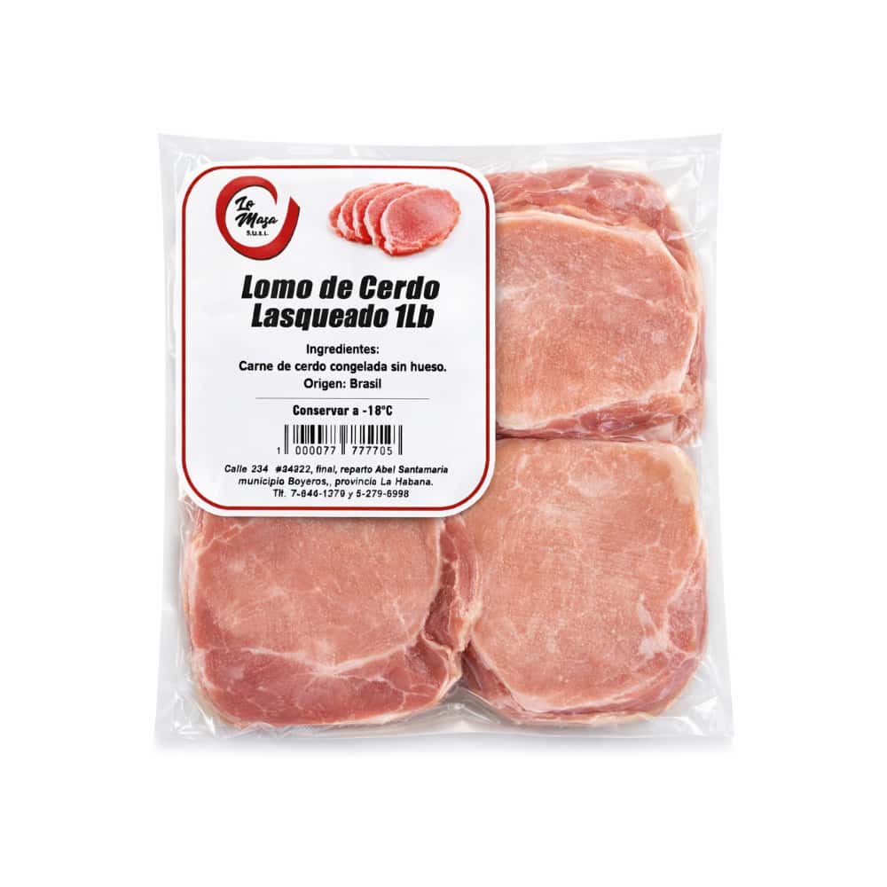 Lomo de cerdo lasqueado sin hueso La Masa (454 g / 1 lb) - Miniatura 5