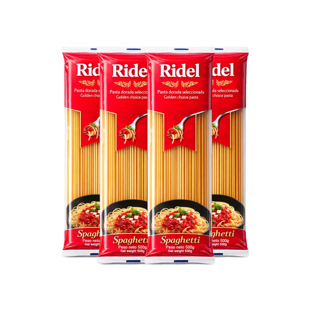 Espaguetis Ridel (4 x 500 g / 1.1 lb) - Miniatura 1