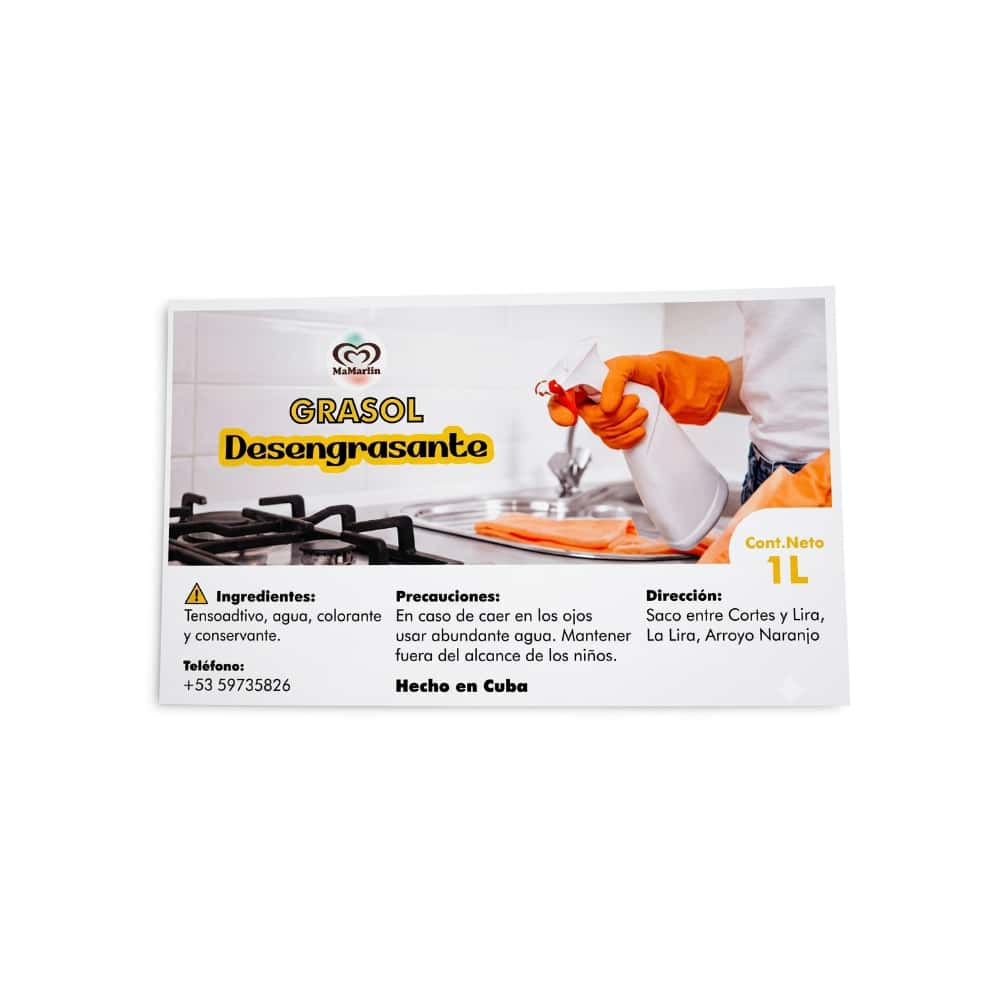 Desengrasante para cocina Grasol (1 L) - Miniatura 2