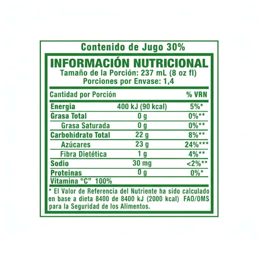 Jugo de manzana néctar Enjoy (330 ml) - Miniatura 3