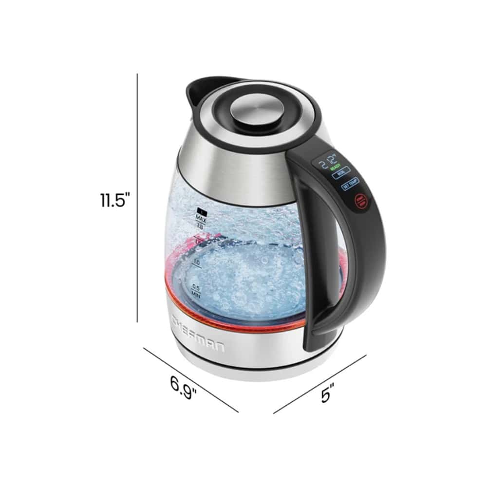 Tetera digital de 1.8 L Chefman RJ11-18-CTI-V2-CO - Miniatura 3