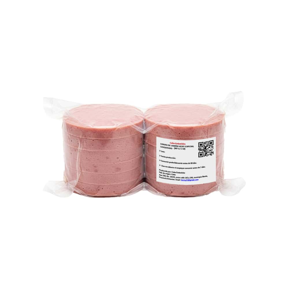Lonjas de jamón vicky especial Cuba Embutidos (907 g / 2 lb) - Miniatura 4