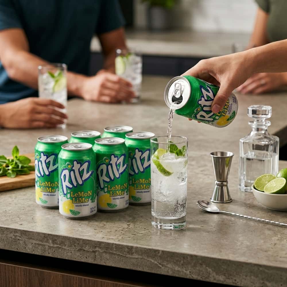 Refresco gaseado lima-limón Ritz (6 x 355 ml) - Miniatura 4