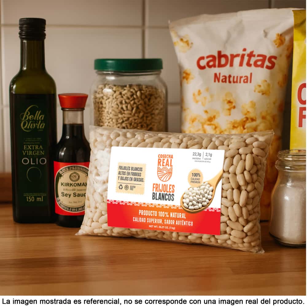 Frijoles blancos Cosecha Real (3 x 1 kg / 2.2 lb) - Miniatura 5