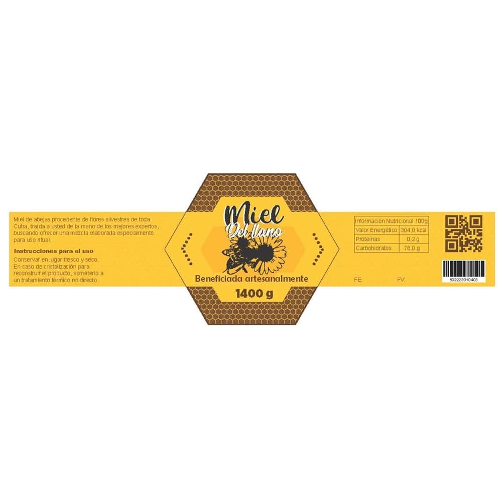 Miel Del llano (1.4 kg / 3.08 lb) - Miniatura 2