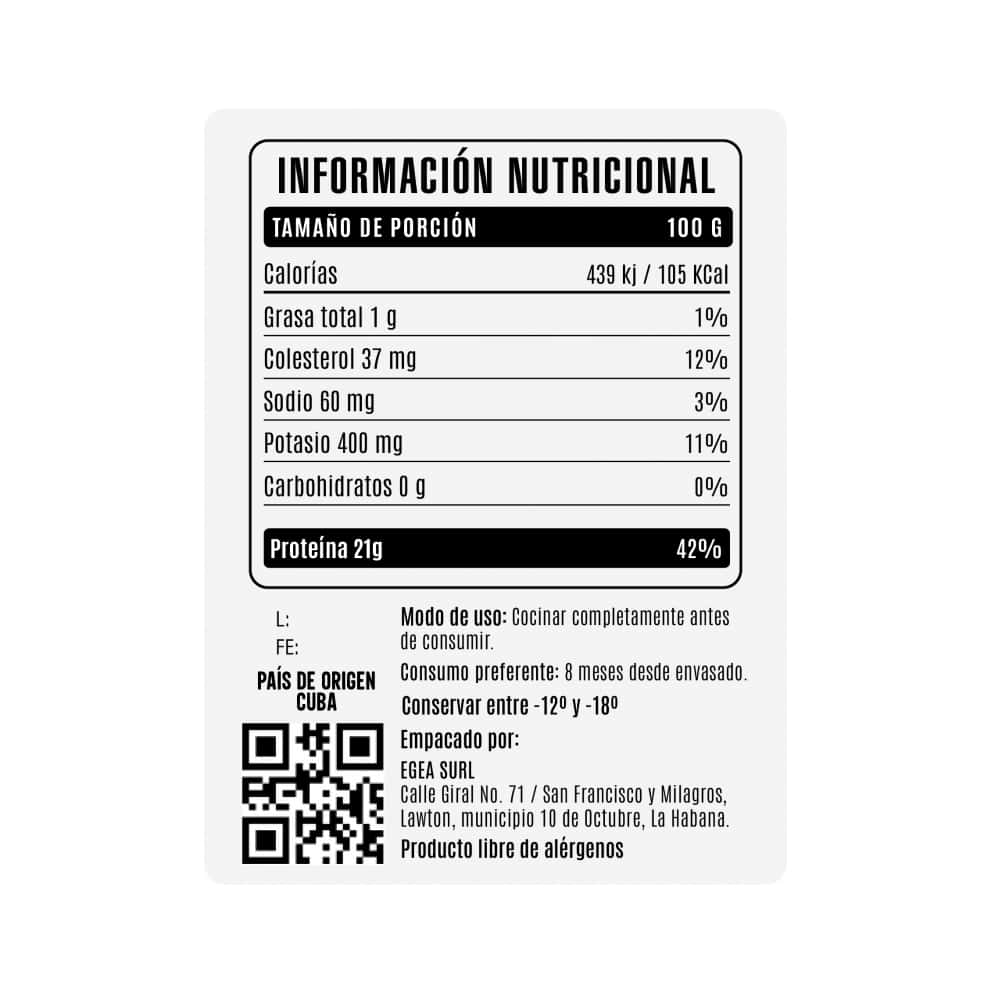 Pescado pargo entero Cosecha Real (3.5 kg / 7.71 lb) - Miniatura 5