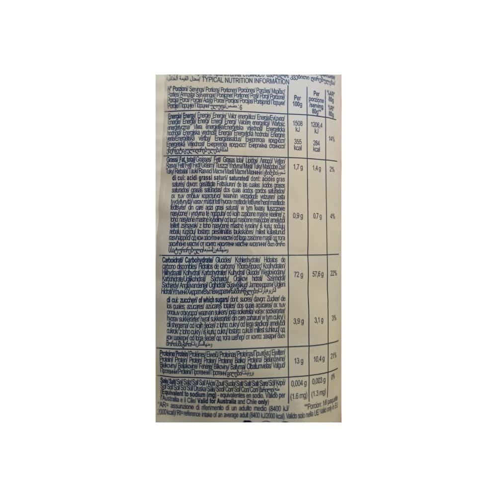 Pasta coditos Divella (500 g / 1.10 lb) - Miniatura 4
