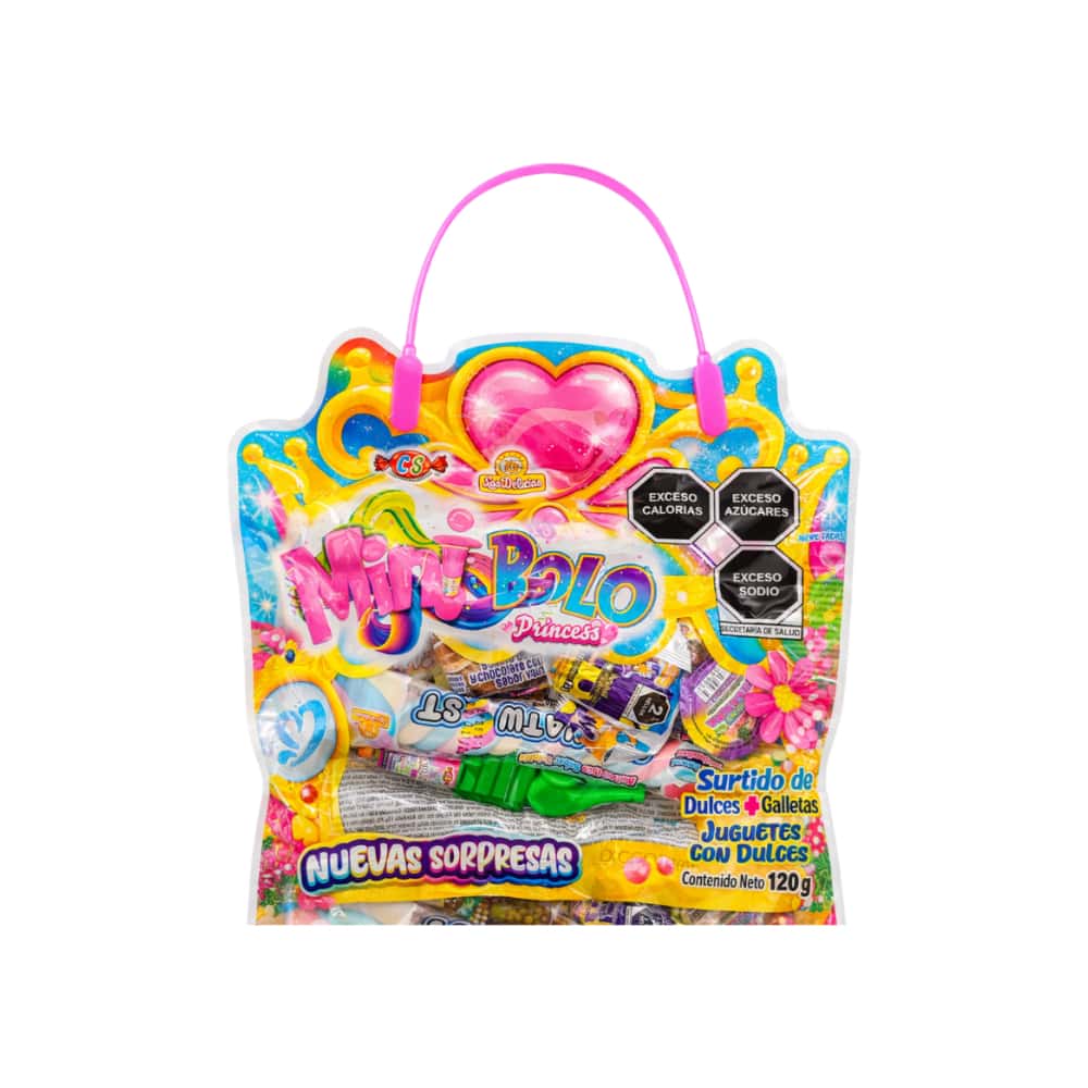 Surtido de dulces, galletas y juguetes con dulce Mini Bolo (120 g / 4.2 oz) - Miniatura 4