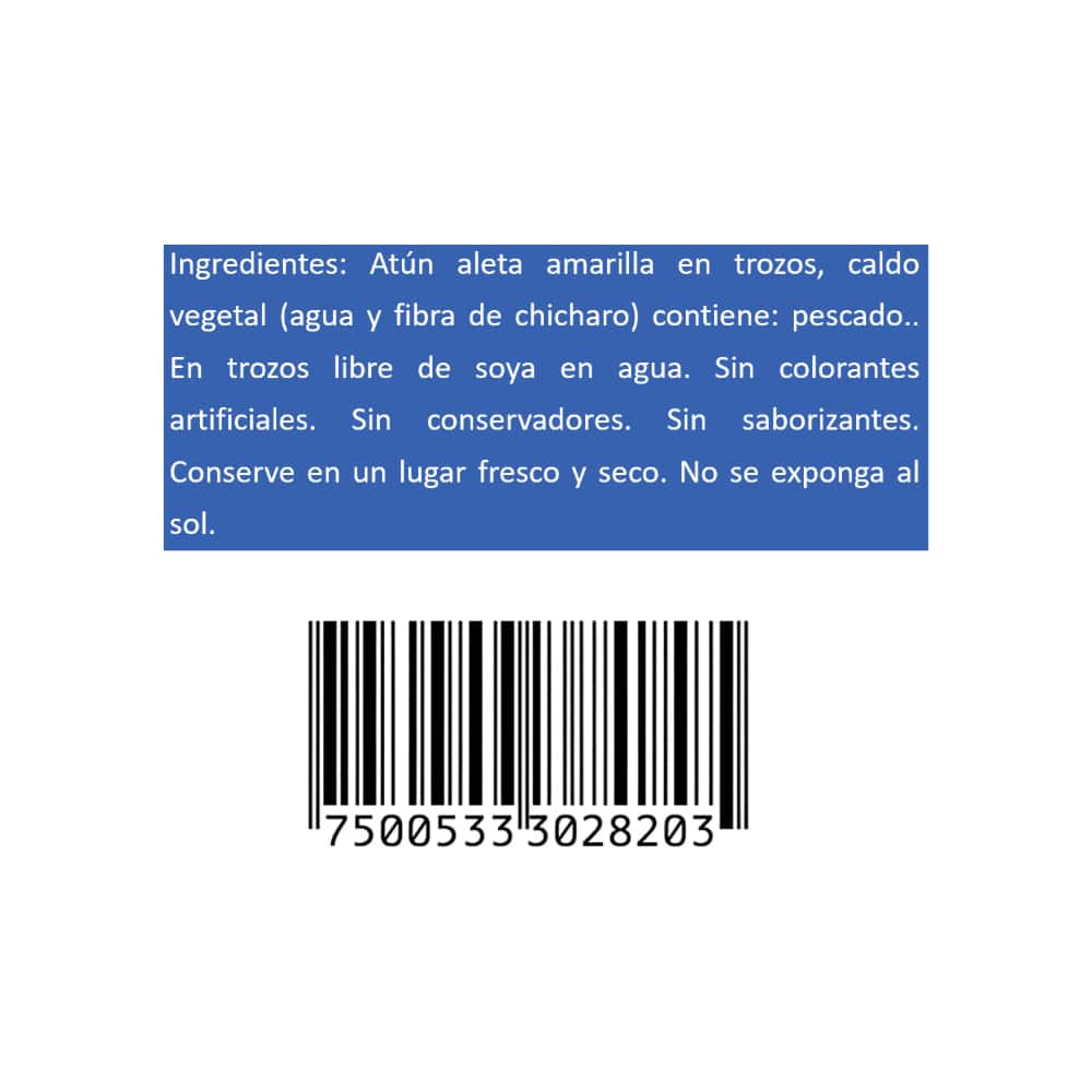Atún aleta amarilla en trozos en agua Member's Mark (74 g / 2.61 oz) - Miniatura 3