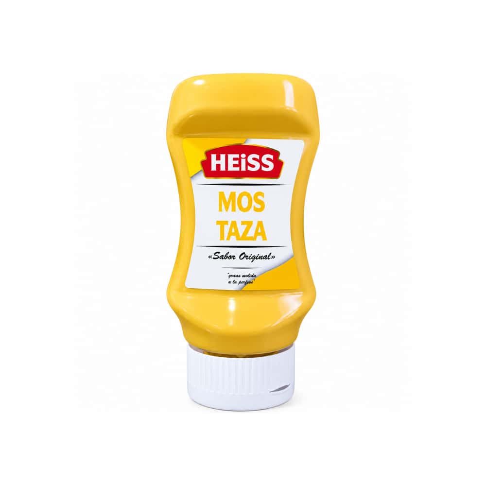 Mostaza sabor original Heiss (260 g / 9.17 oz) - Miniatura 1