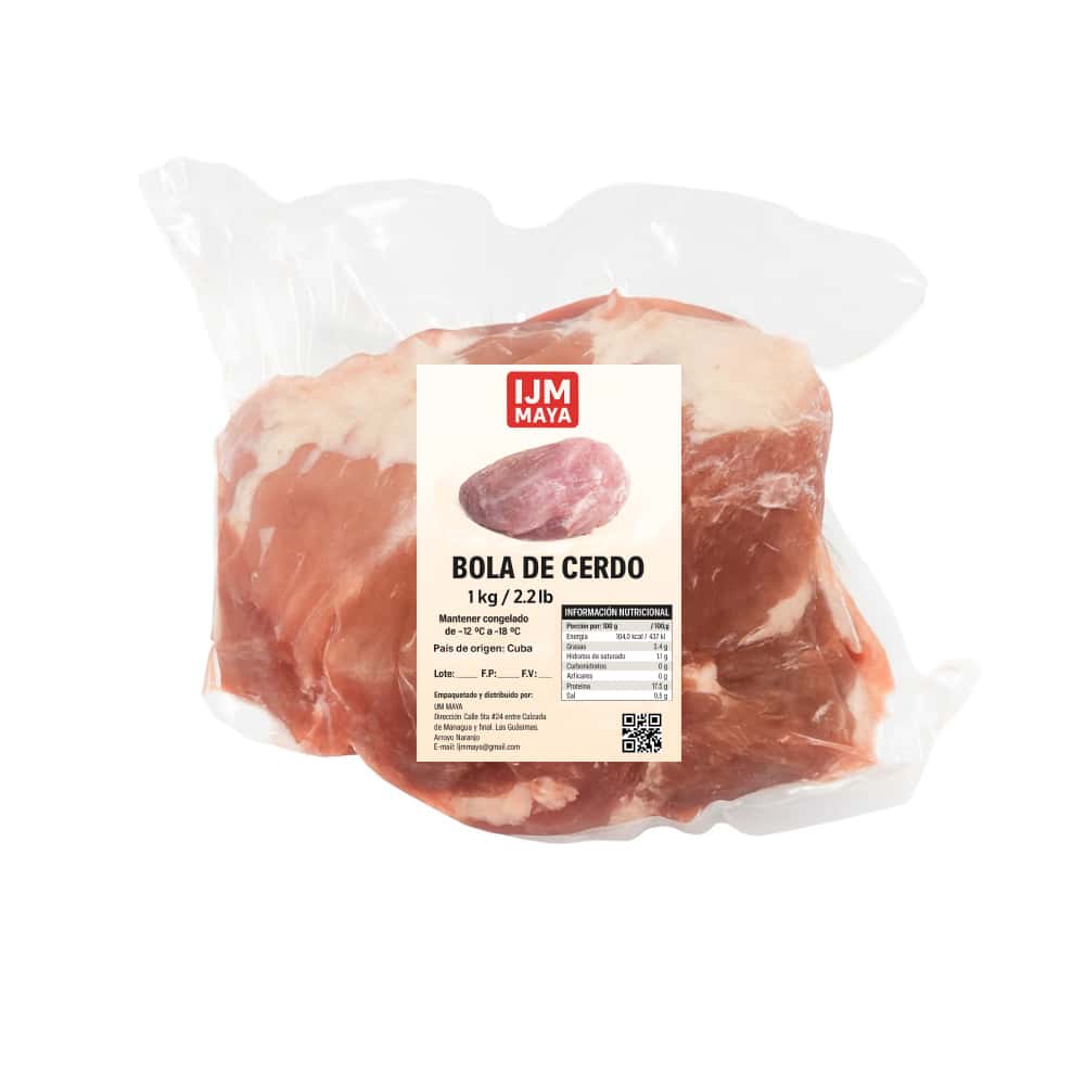 Bola de cerdo IJM Maya (1 kg / 2.2 lb) - Miniatura 3