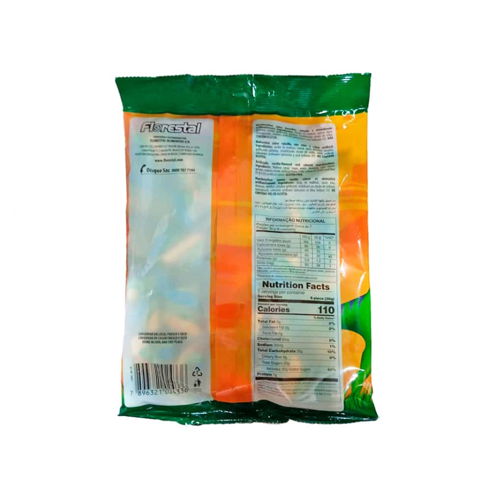 Malvavisco Fofs Dinos sabor vainilla Florestal (220 g / 7.76 oz) - Miniatura 7