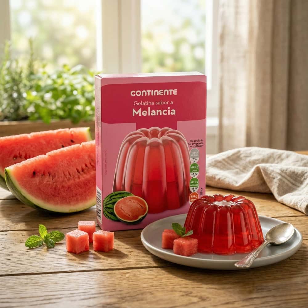 Gelatina en polvo sabor sandía Continente (2 x 67 g / 2.36 oz) - Miniatura 4