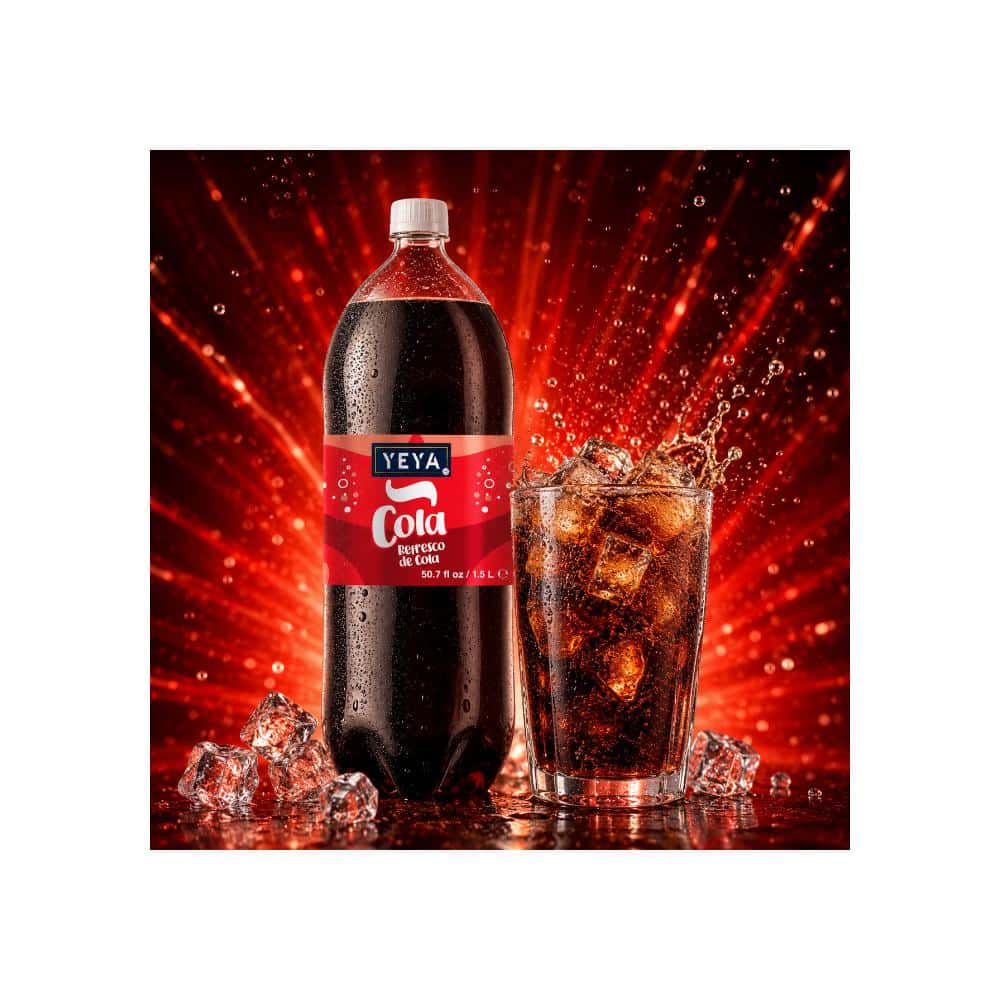 Refresco gaseado de cola YEYA (1.5 L / 50.7 fl oz) - Miniatura 4