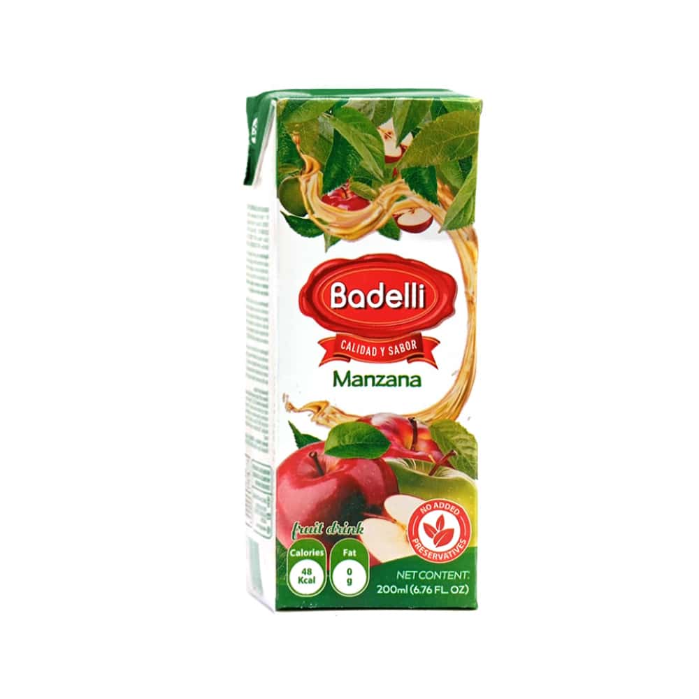 Jugo de manzana Badelli (200 ml / 6.76 oz fl) - Miniatura 1