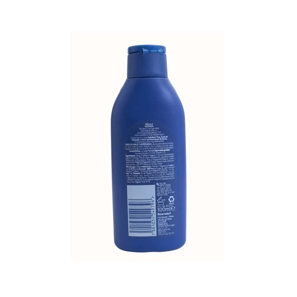 Crema corporal 72h Milk Nutritiva Nivea (100 ml) - Miniatura 3