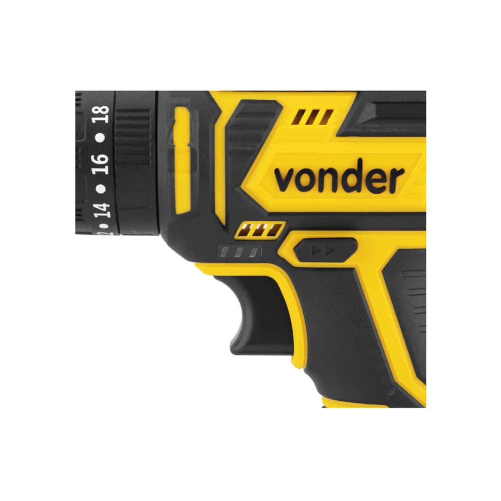 Taladro atornillador de 20 V a batería con impacto PFV020I Vonder - Miniatura 6