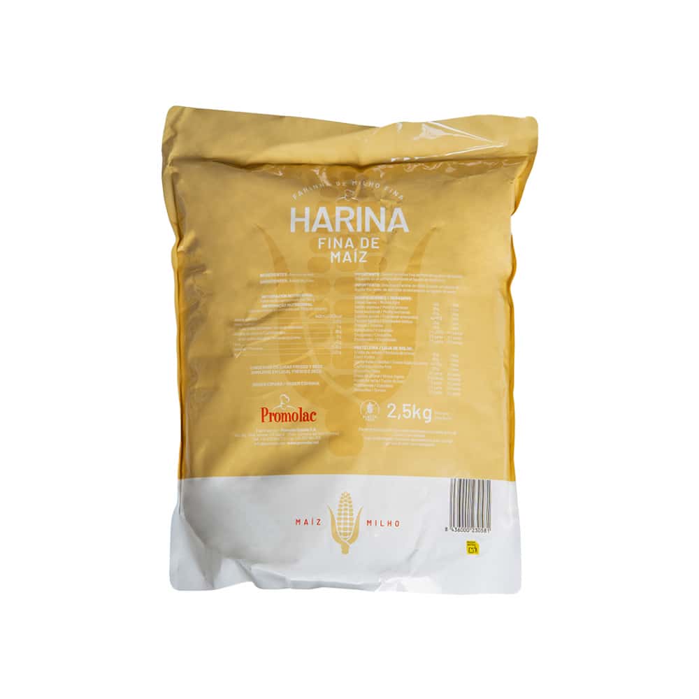 Harina fina de maíz Promolac (2.5 kg / 88.18 oz) - Miniatura 2
