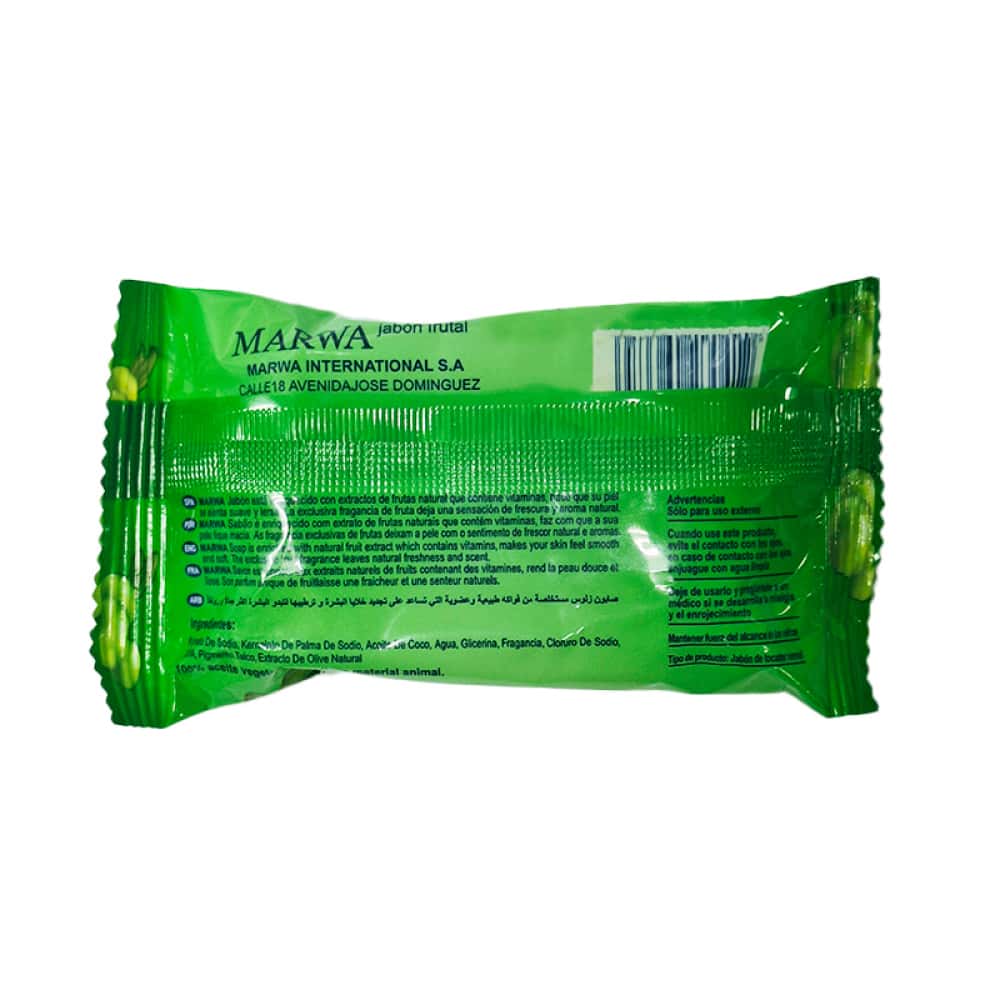 Jabón frutal con extracto de oliva Marwa (100 g / 3.5 oz) - Miniatura 2