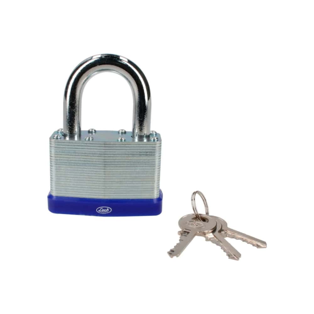 Candado laminado de gancho corto de 65 mm Lock C23S65 - Miniatura 1