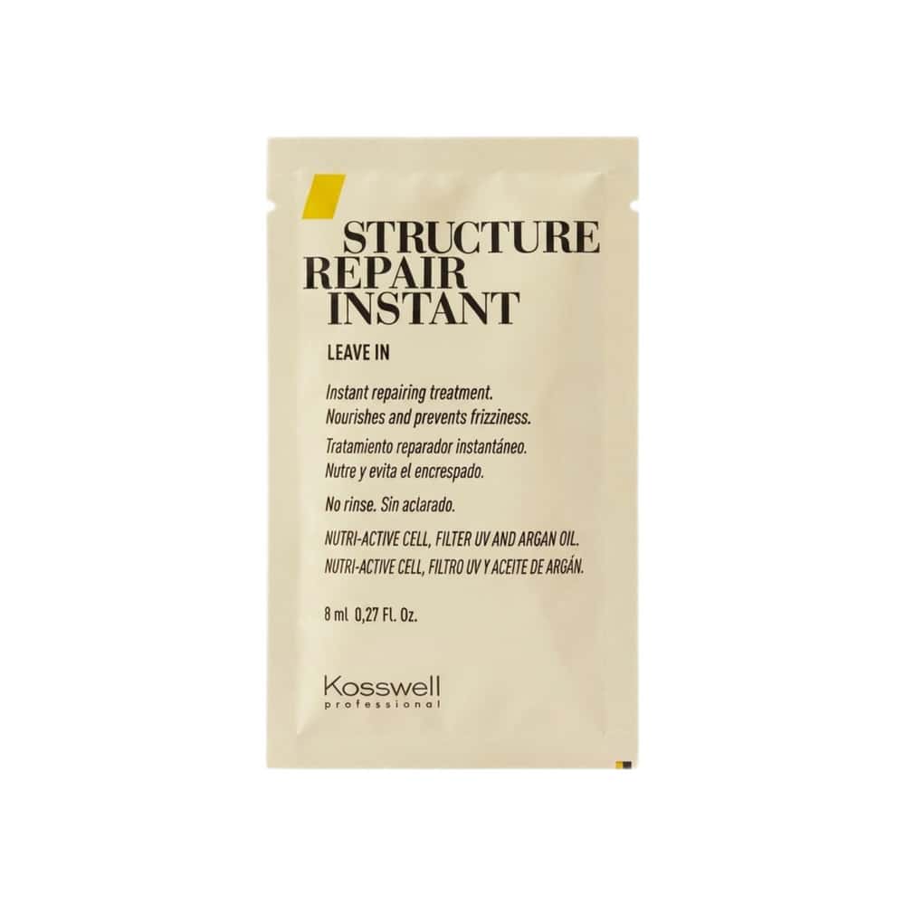 Tratamiento reparador instantáneo sin enjuague con células nutritivas y aceite de argán Kosswell (8 ml) - Miniatura 1