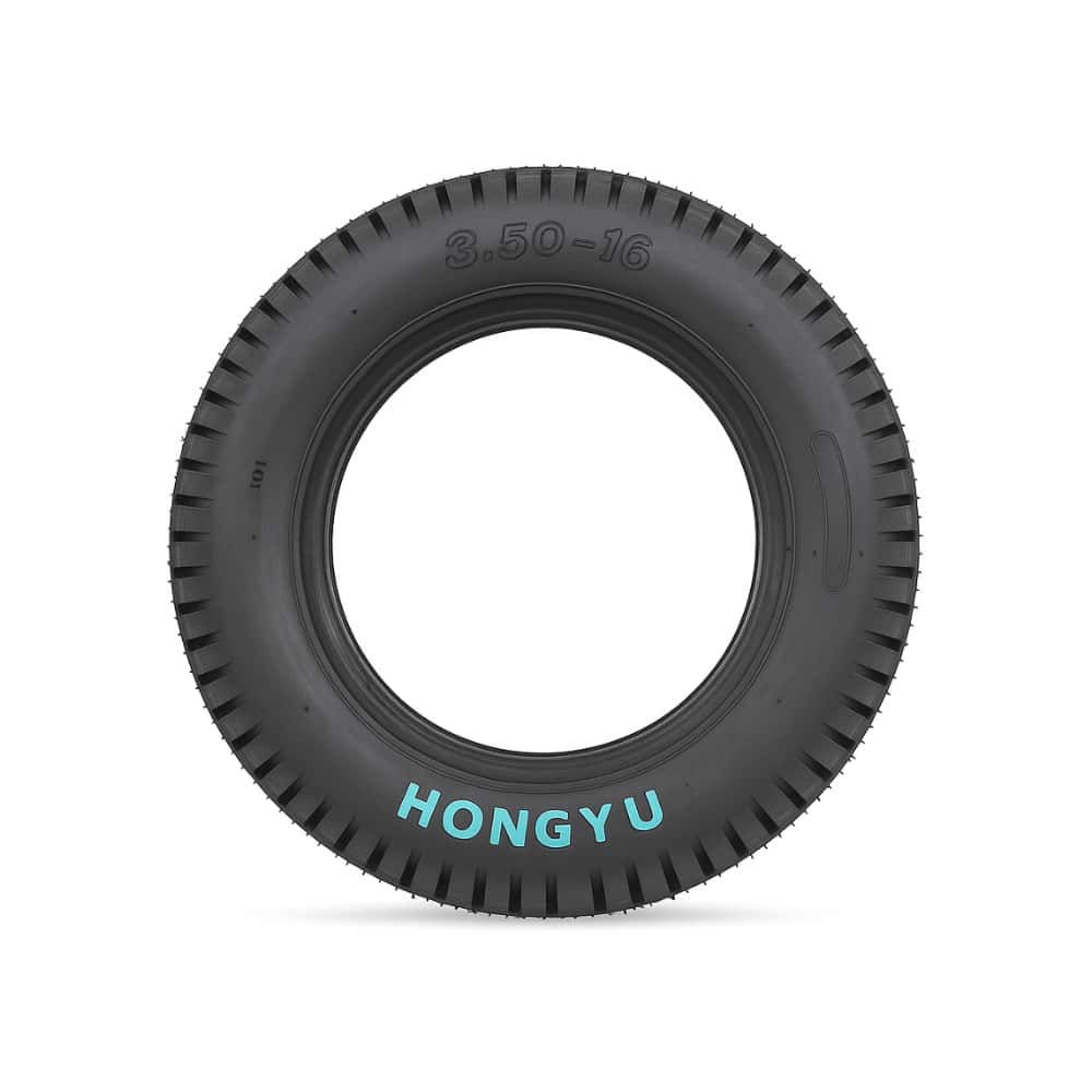 Neumático para motocicleta 3.50 - 16 Hongyu - Miniatura 1