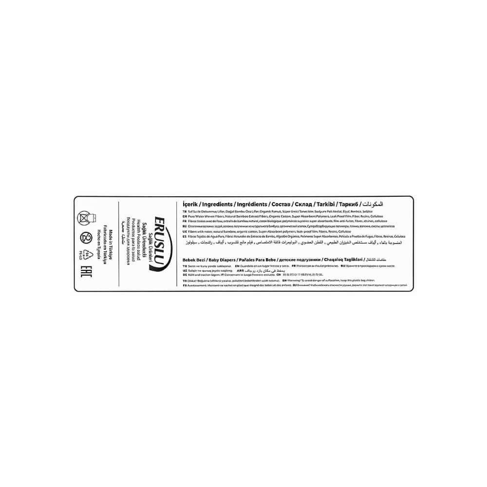 Pañales desechables para bebé etapa 5 Sleepy Natural (24 U) - Miniatura 4