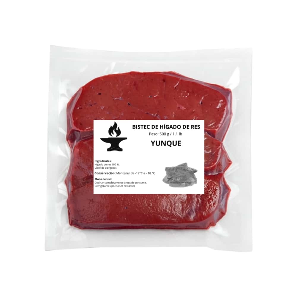 Bistec de hígado de res Yunque (500 g / 1.1 lb) - Miniatura 2