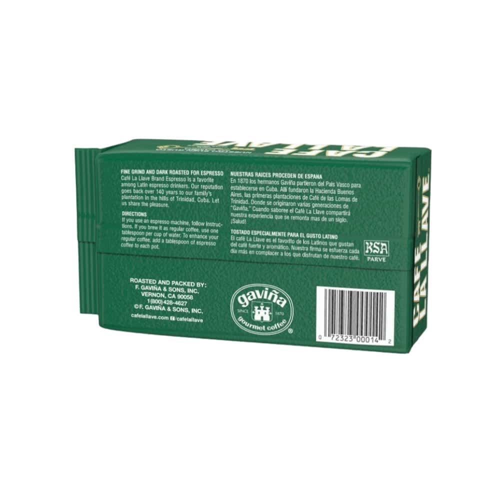 Café espresso La Llave (284 g / 10 oz) - Miniatura 2