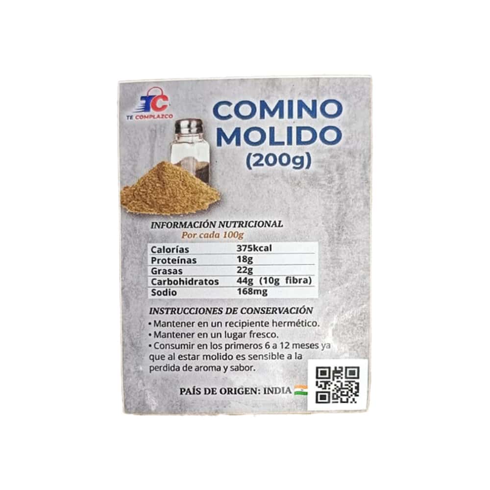 Comino molido Te Complazco (200 g / 7.05 oz) - Miniatura 2