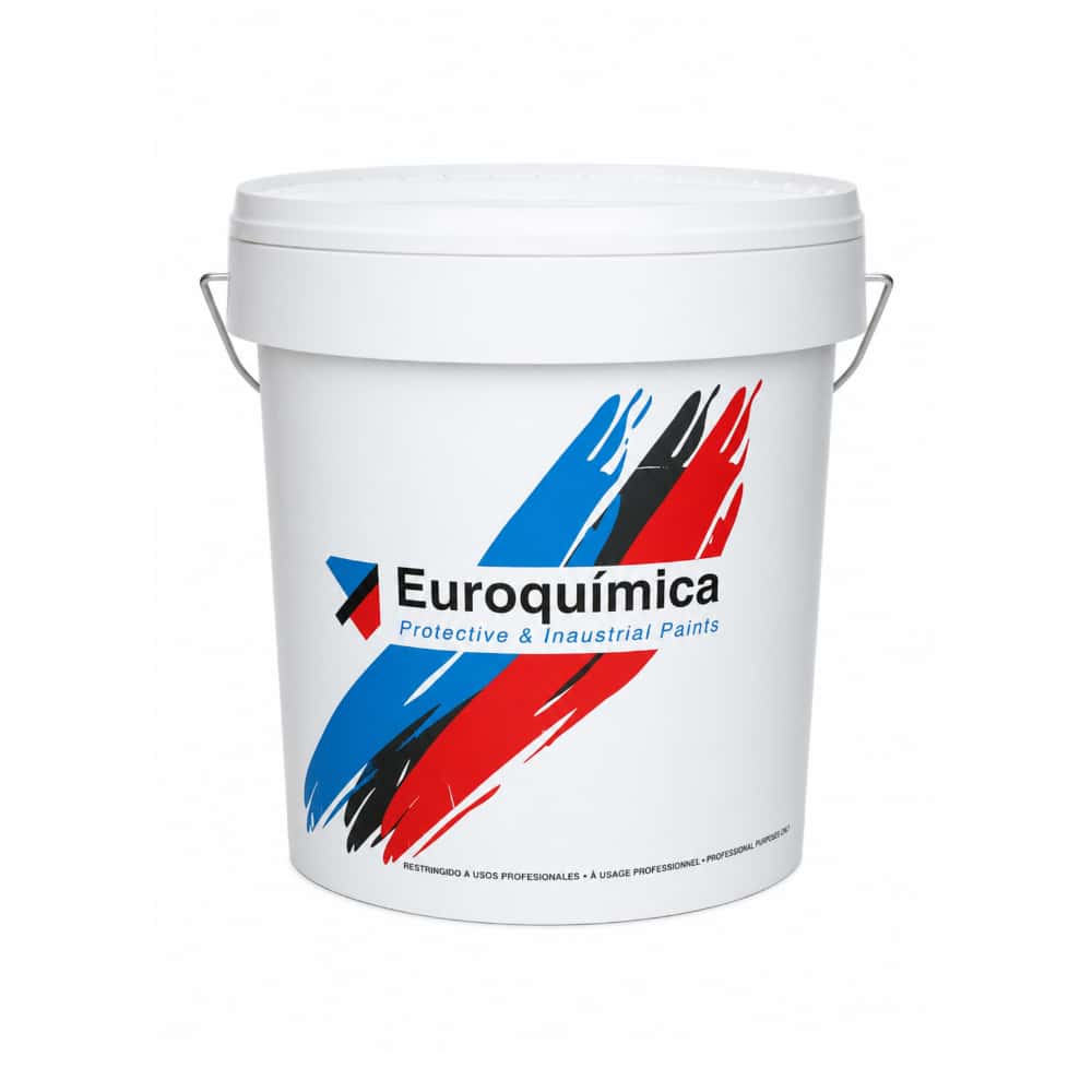 Pintura profesional color verde Euroquímica (4 L) - Miniatura 1