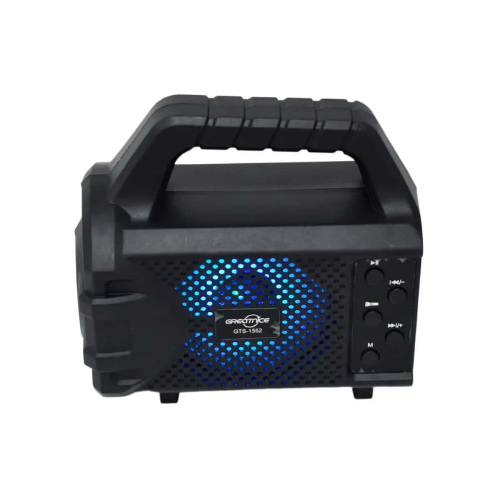 Bocina recargable con lámpara y panel solar Greatnice GTS-1552 - Miniatura 1
