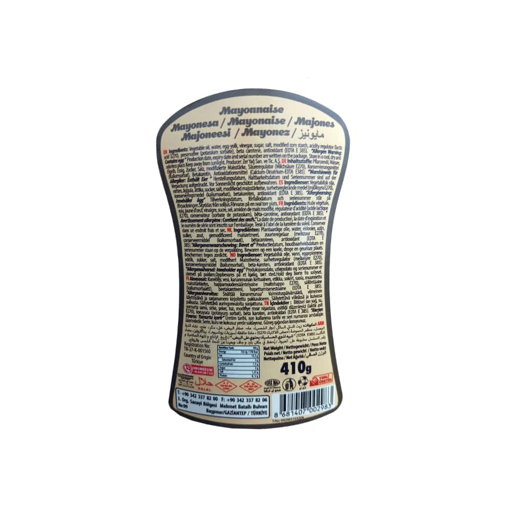 Mayonesa Sor (410 g / 14.46 oz) - Miniatura 3