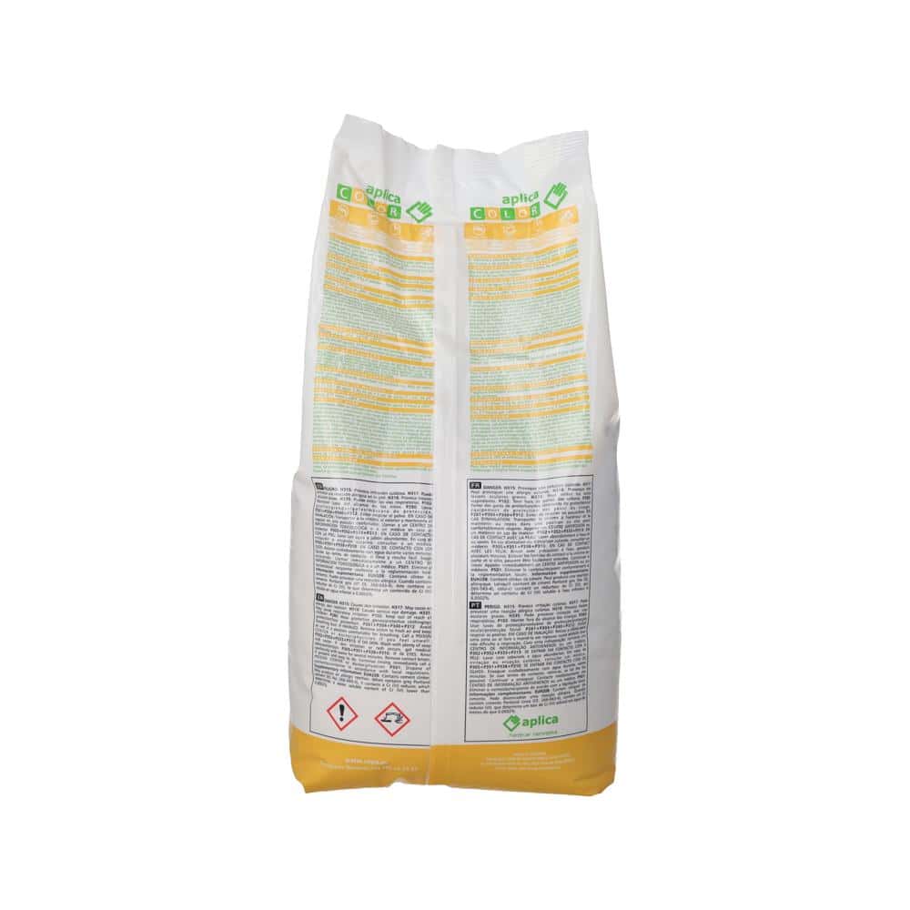 Cemento de cola para juntas color Gris Aplicacolor (5 kg / 11 lb) - Miniatura 2