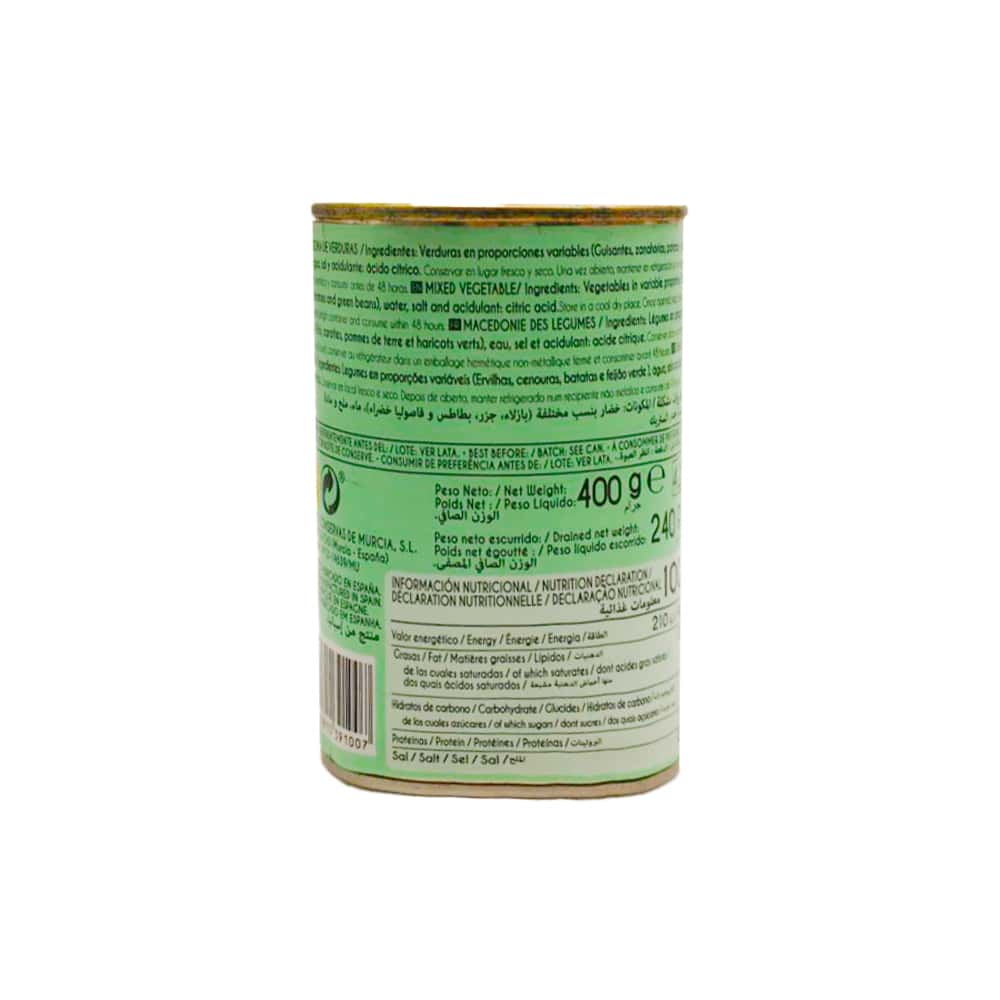 Macedonia de verduras Mocitos (400 g / 14.1 oz) - Miniatura 2