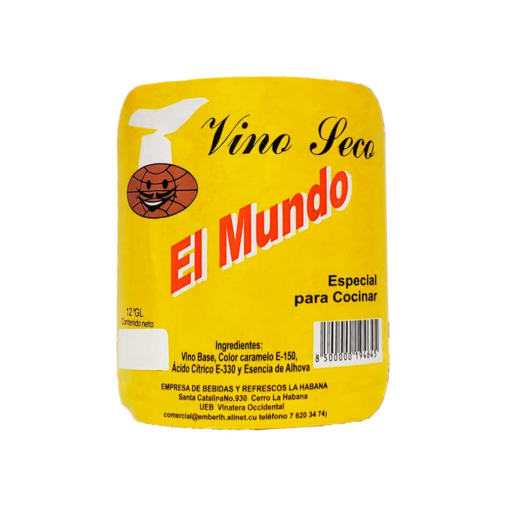 Vino seco natural El Mundo (1 L) - Miniatura 3