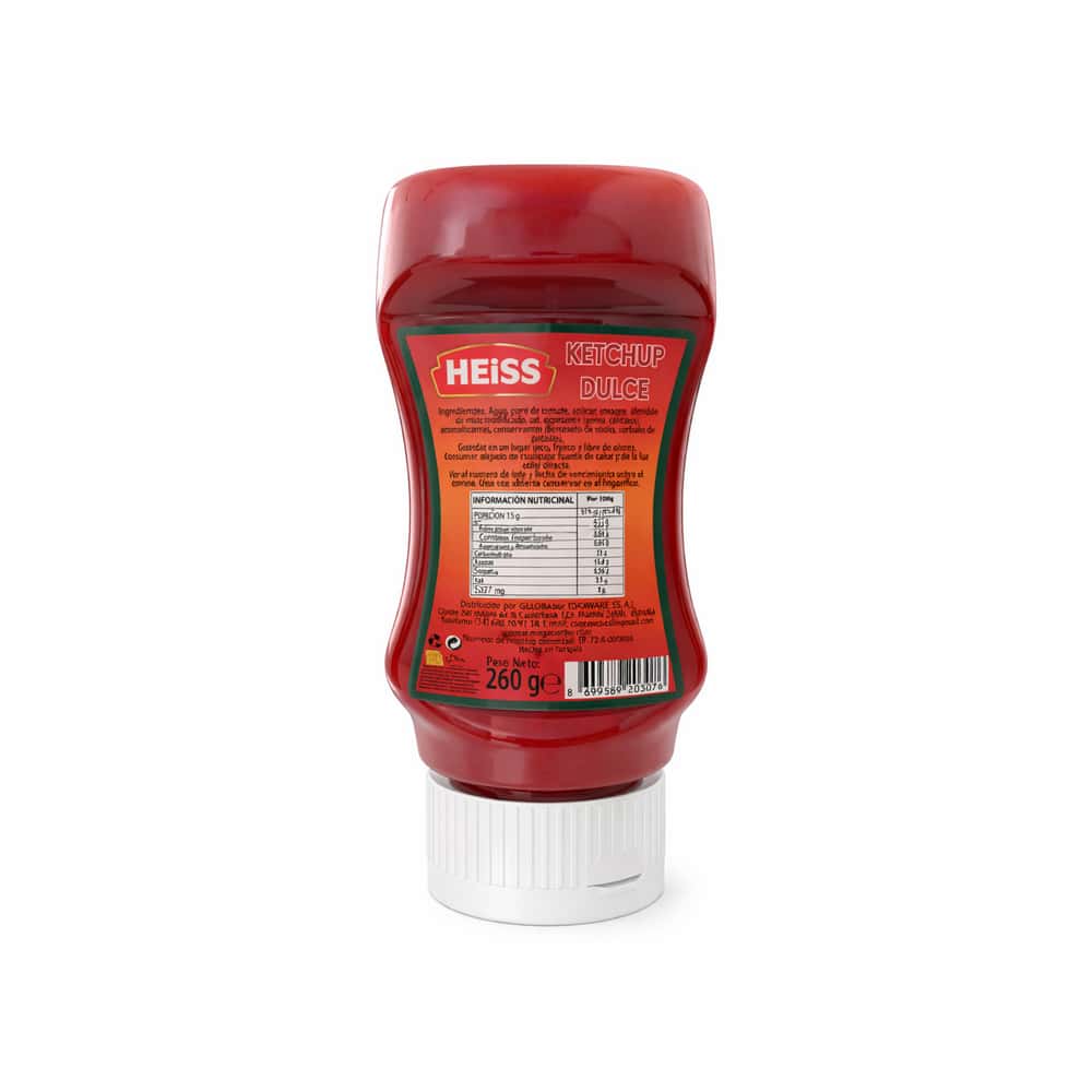 Ketchup dulce HEISS (260 g / 9 oz) - Miniatura 2