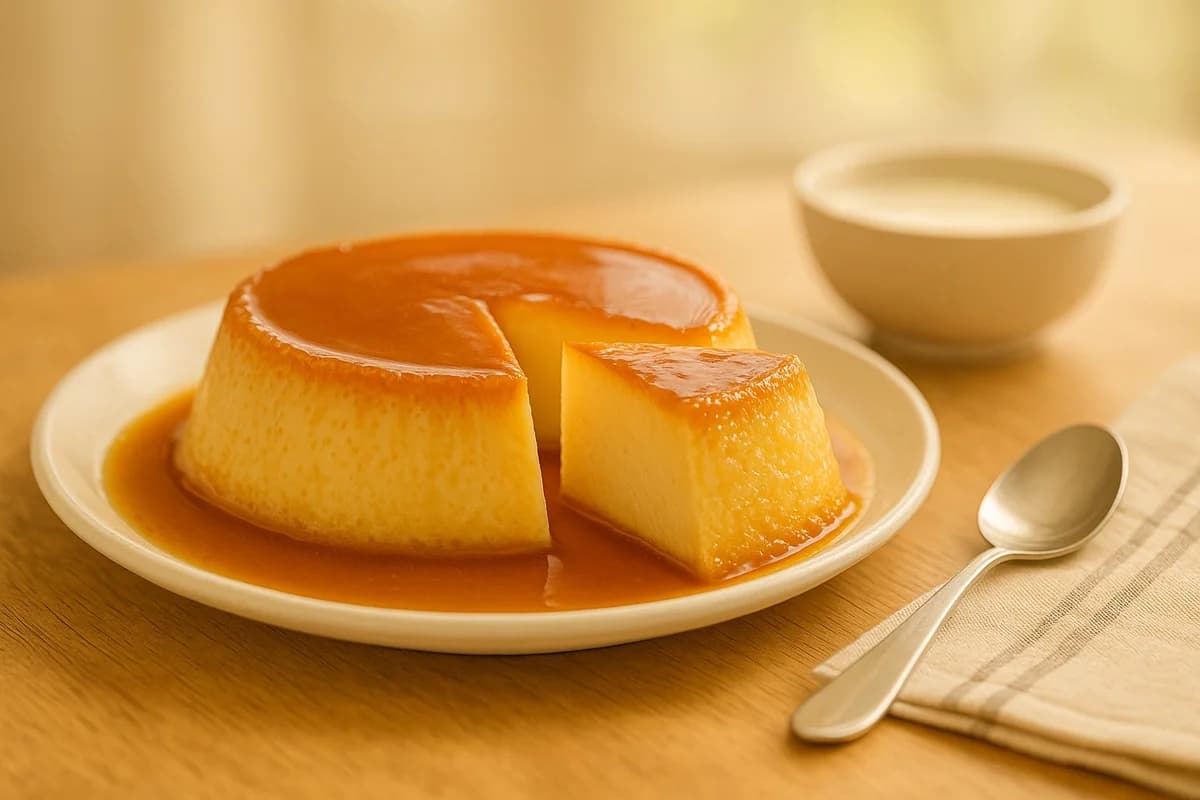 Flan cubano con leche en polvo: el clásico que nunca falla