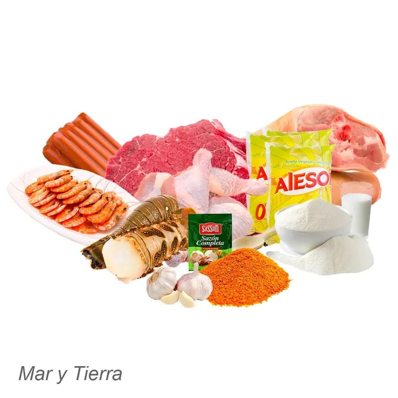 Combo Mar y Tierra