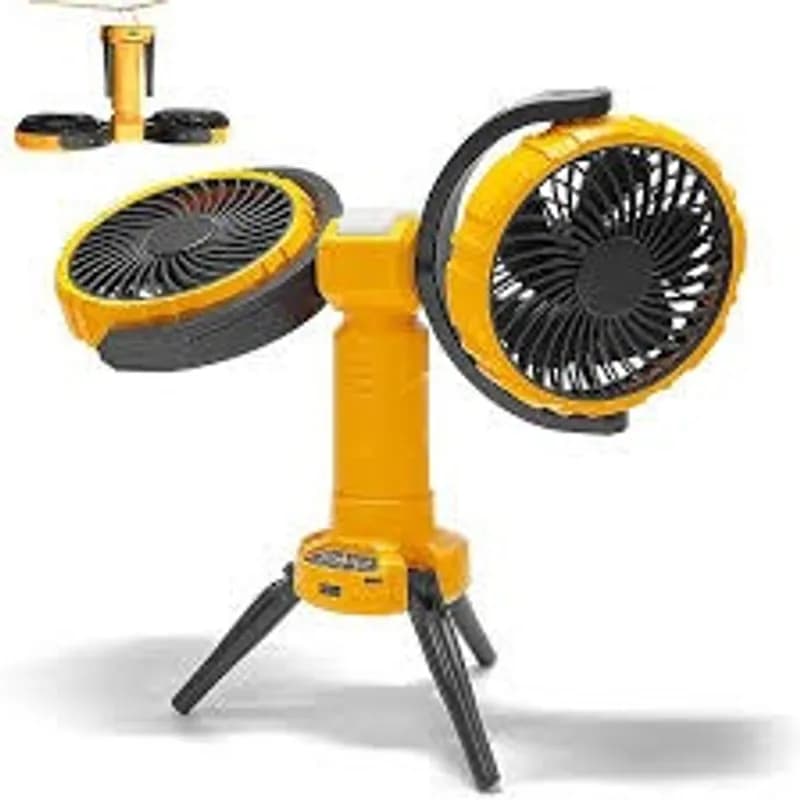 Ventilador recargable multifuncional