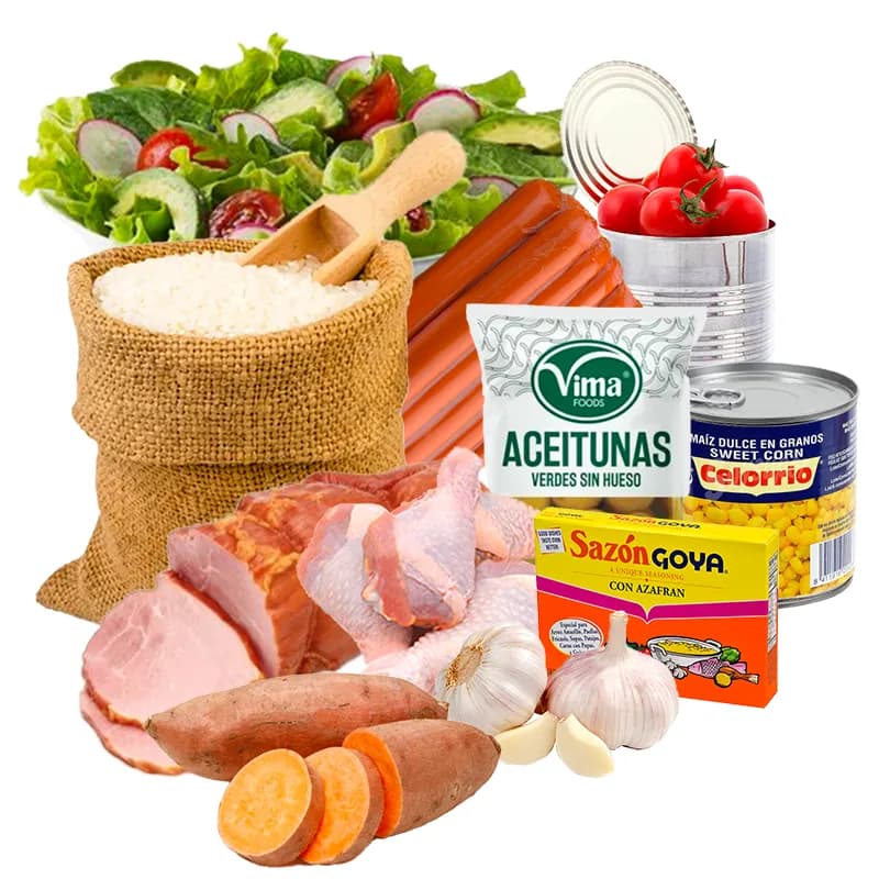 Combo arroz salteado