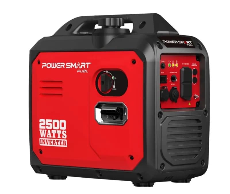 Generador portátil inversor PowerSmart de 2500 W, súper silencioso