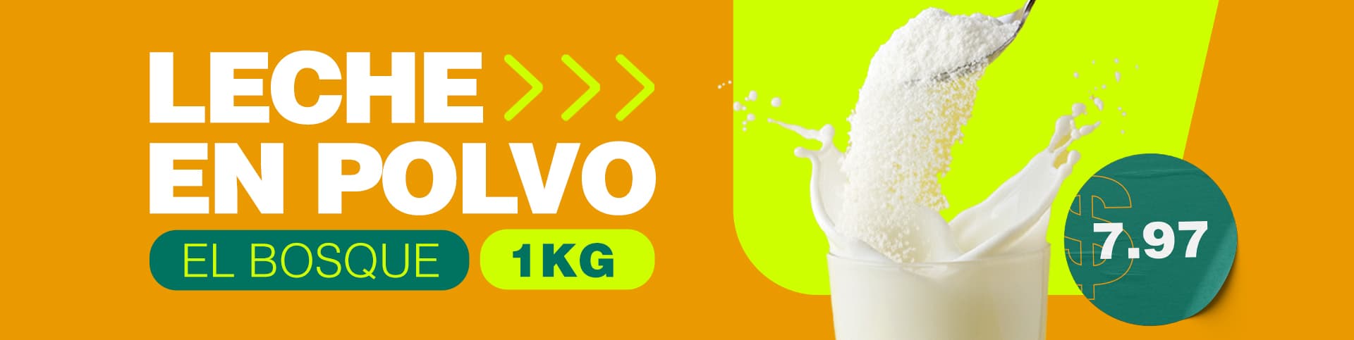 Leche en polvo y productos lácteos