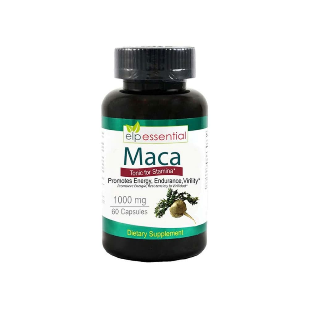 Suplemento dietético de Maca. 1000 mg ELP Essential (60 cápsulas) - Miniatura 1