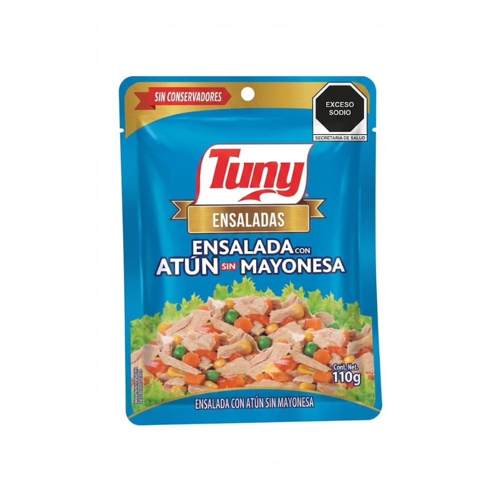 Ensalada con atún sin mayonesa Tuny (110 g / 3.88 oz) - Miniatura 3