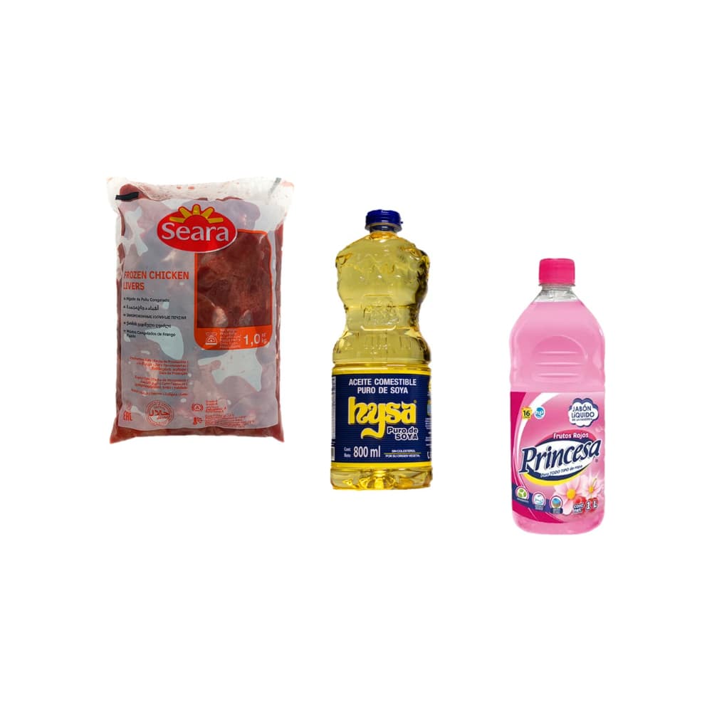 Combo Mixto (hígado, aceite y jabon) - Imagen 1