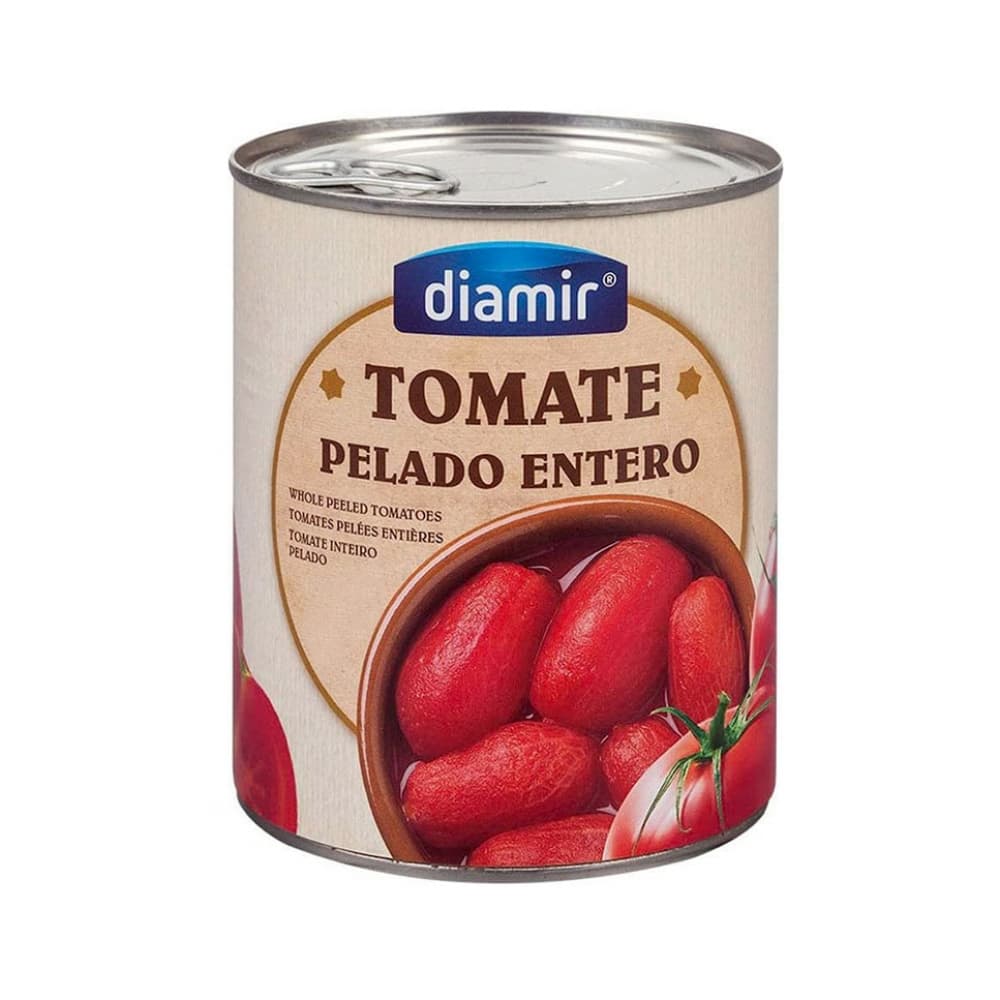 Tomate pelado entero Diamir (2.5 kg / 5.51 lb) - Imagen 1